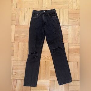 Abercrombie & Fitch Ultra High Rise 90s Straight Jean
